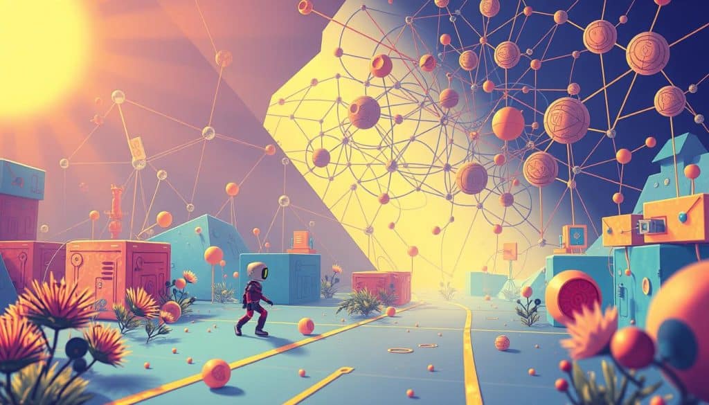 illustration de l'interaction agent-environnement dans l'apprentissage par renforcement