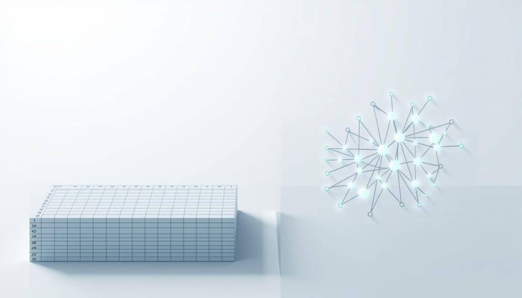 comparaison données structurées non structurées